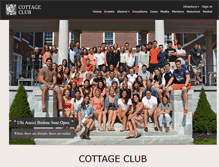 Tablet Screenshot of cottageclub.net